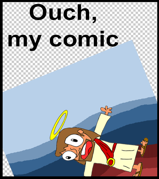 53 - ouch my comic