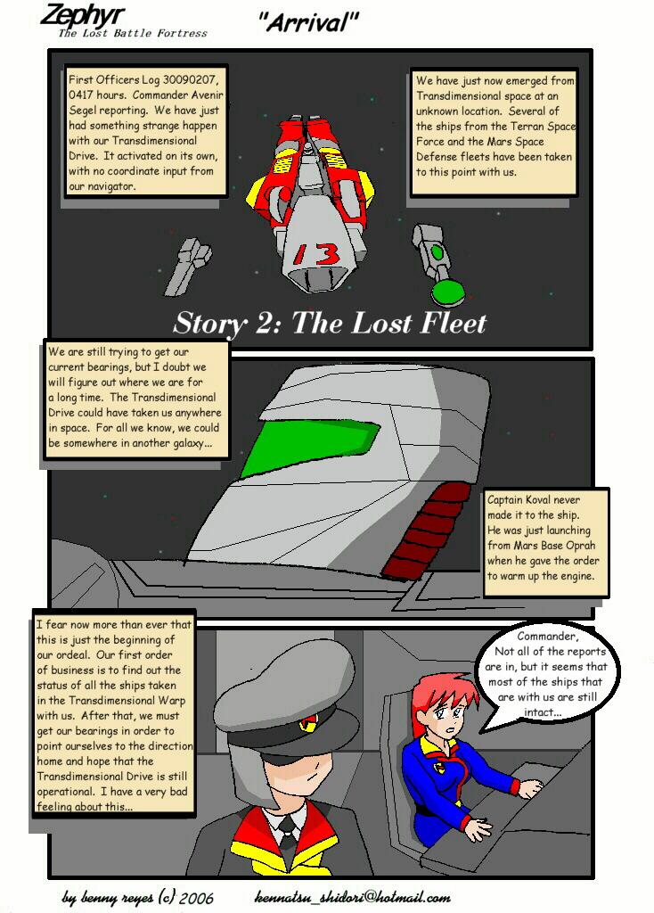 Story 2: The Lost Fleet- "Arrival"