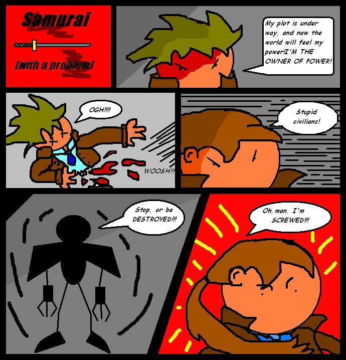 Samurai (with a problem) #1