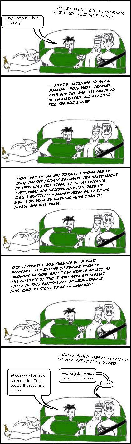 I'm Afraid of Americans