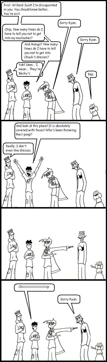 Chip Deserves a Time Out for that One