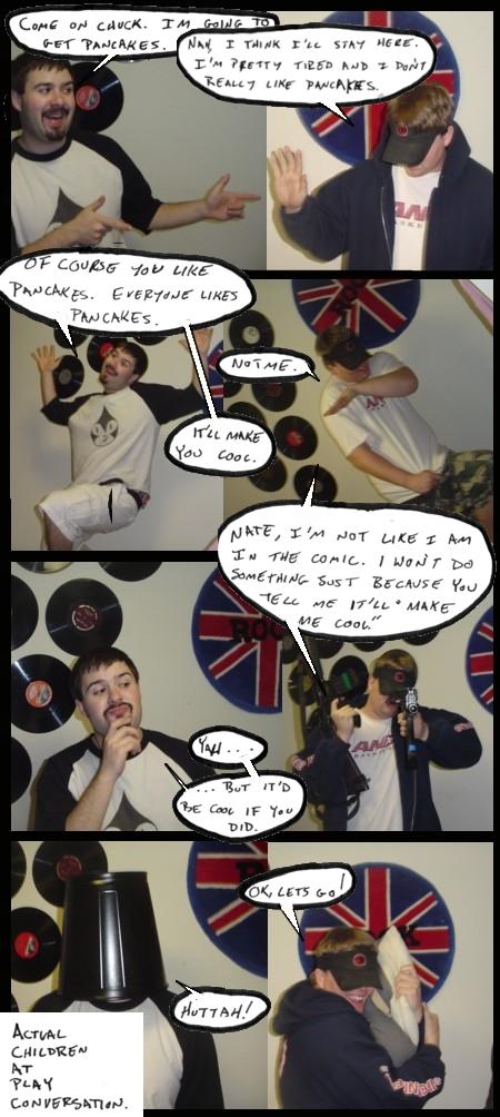 Actual Conversations: Pancakes
