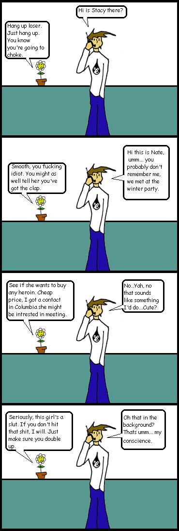 Like Jimney Cricket...Only Evil...