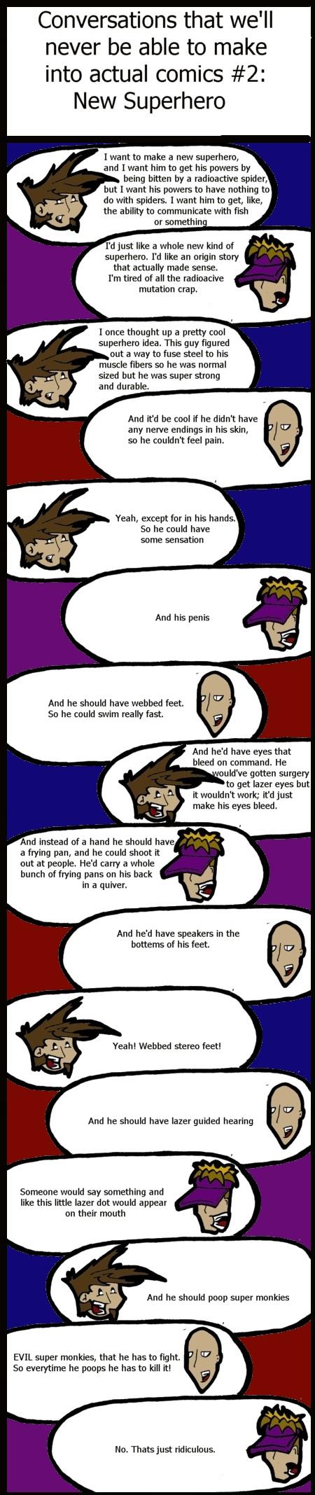 Actual Conversations: New Superhero