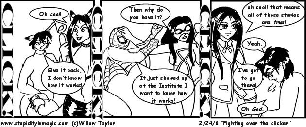 Stupidity in Magic - Fighting Over the Clicker