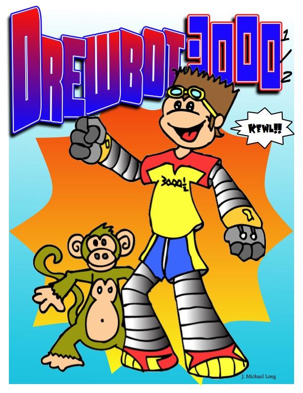 Drewbot 3000 and a Half Guest Art