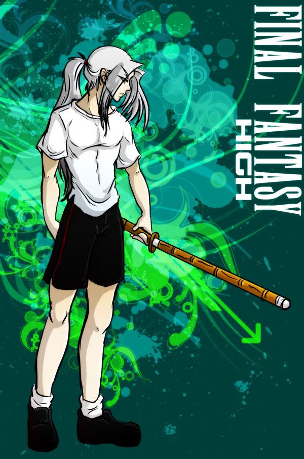 Sephiroth: Gym Uniform