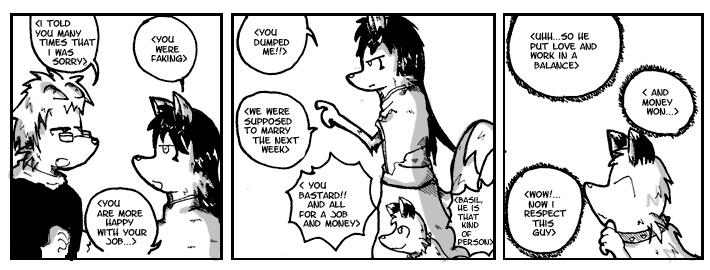 End of chapter xD...and Basil finally is in good terms with kazuki