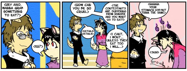 Different ways to deal with hunger: Temptation