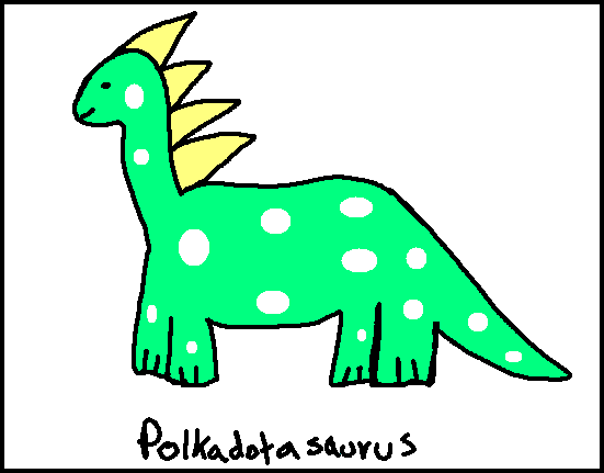 11. Polkadotasaurus