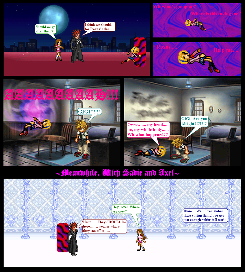 ~Page Two, Roxas and GiGi Lost~