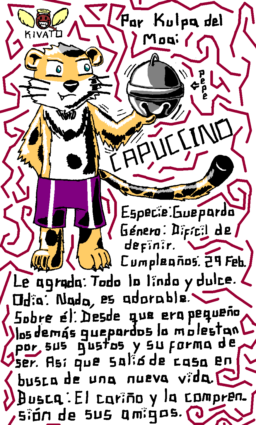 ficha: capuccino