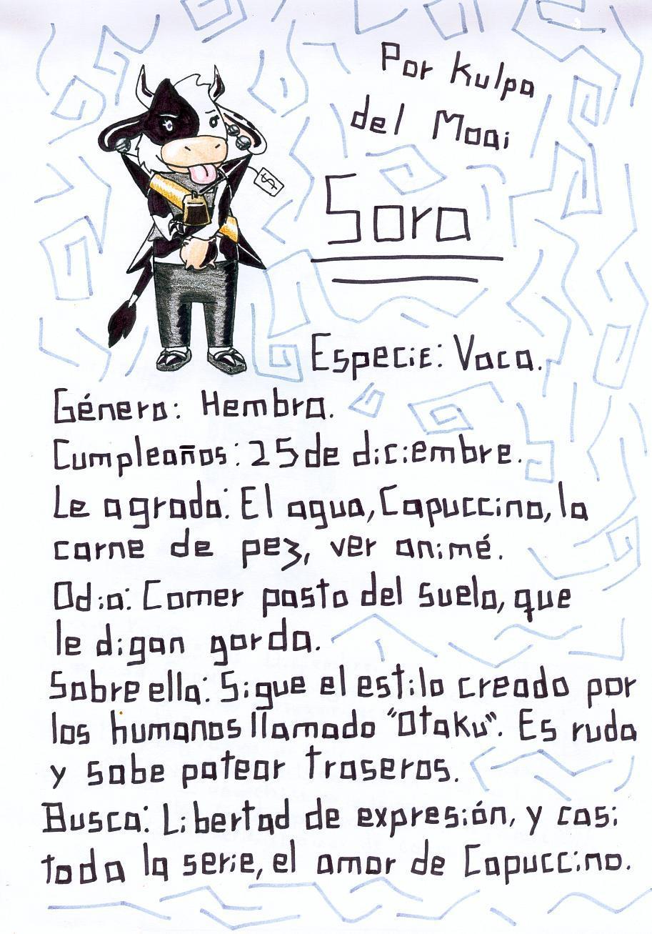 ficha: sora