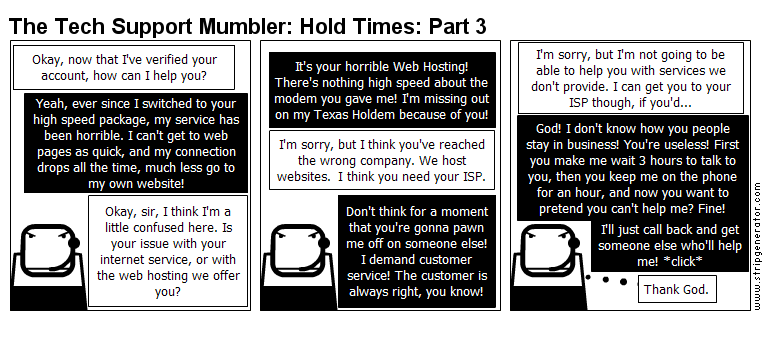 Hold Times: Part Three