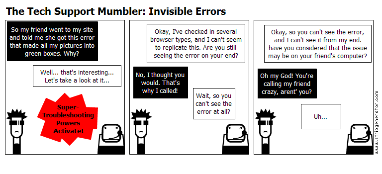 Invisible Errors