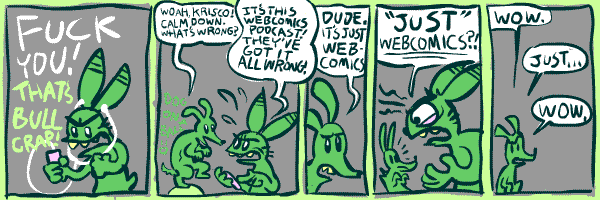 #8 - "Just" webcomics. 9_9