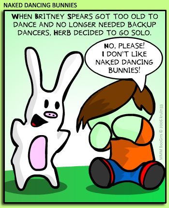 Naked Dancing Bunnies