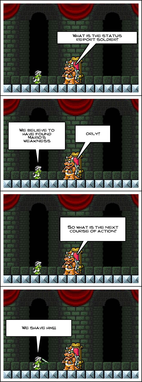 UnSuper Mario Brothers: Mario's Weakness