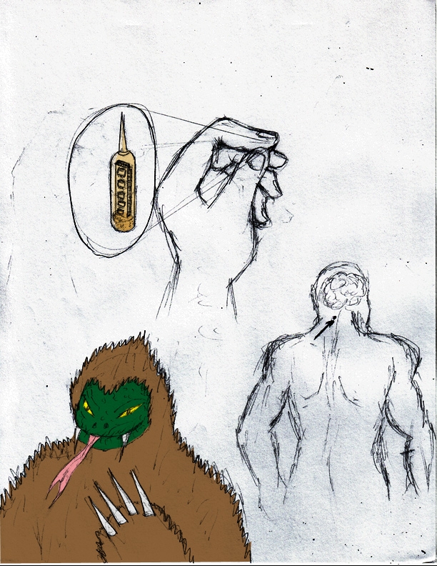 FILLER:  Microchip and Monster Concept Art