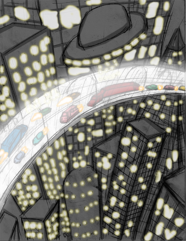 FILLER:  PPL CONCEPT ART (Futuristic City)