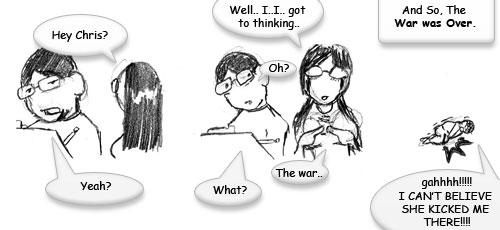 War hath be over