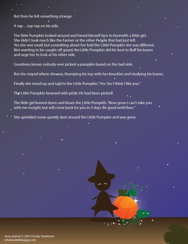 The Little Pumpkin (page 6)