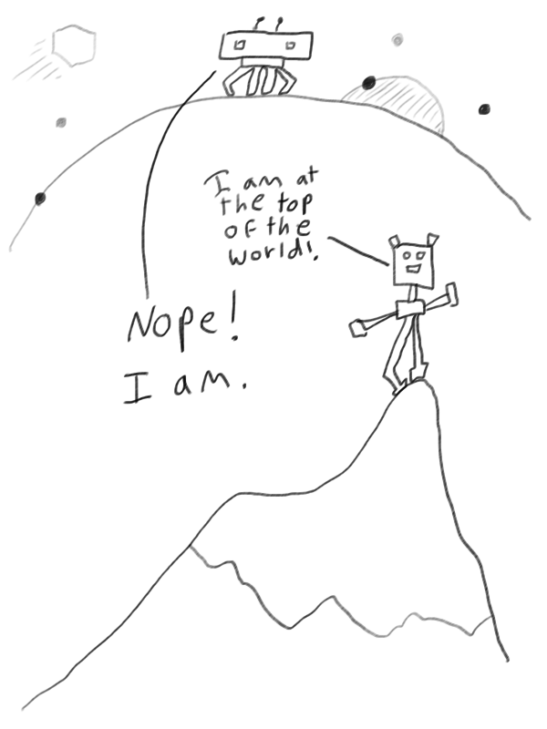 Robots: Top of the word!