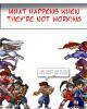 Go to 'What happens when theyre not working' comic
