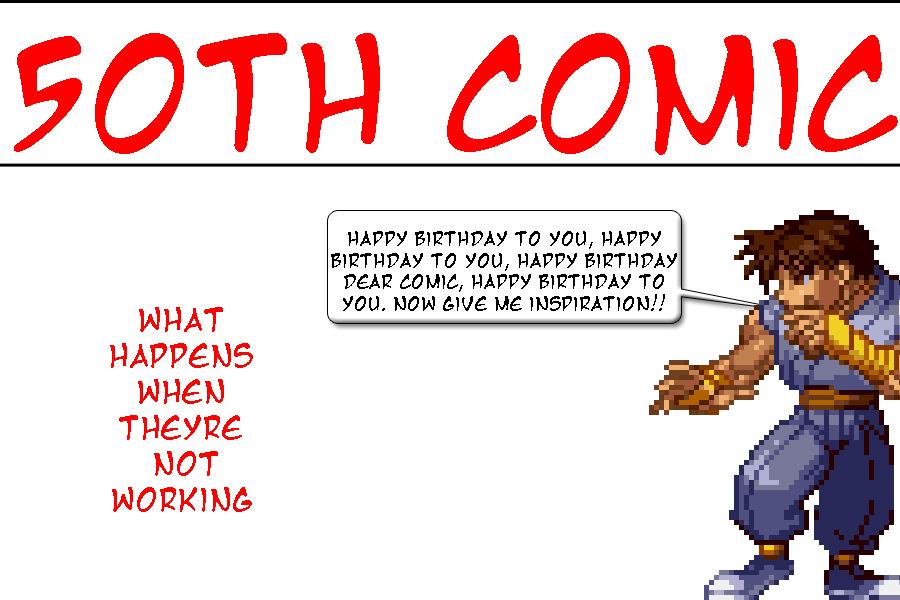 the 50th comic