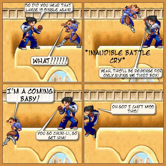 Chun-Li's chase is on