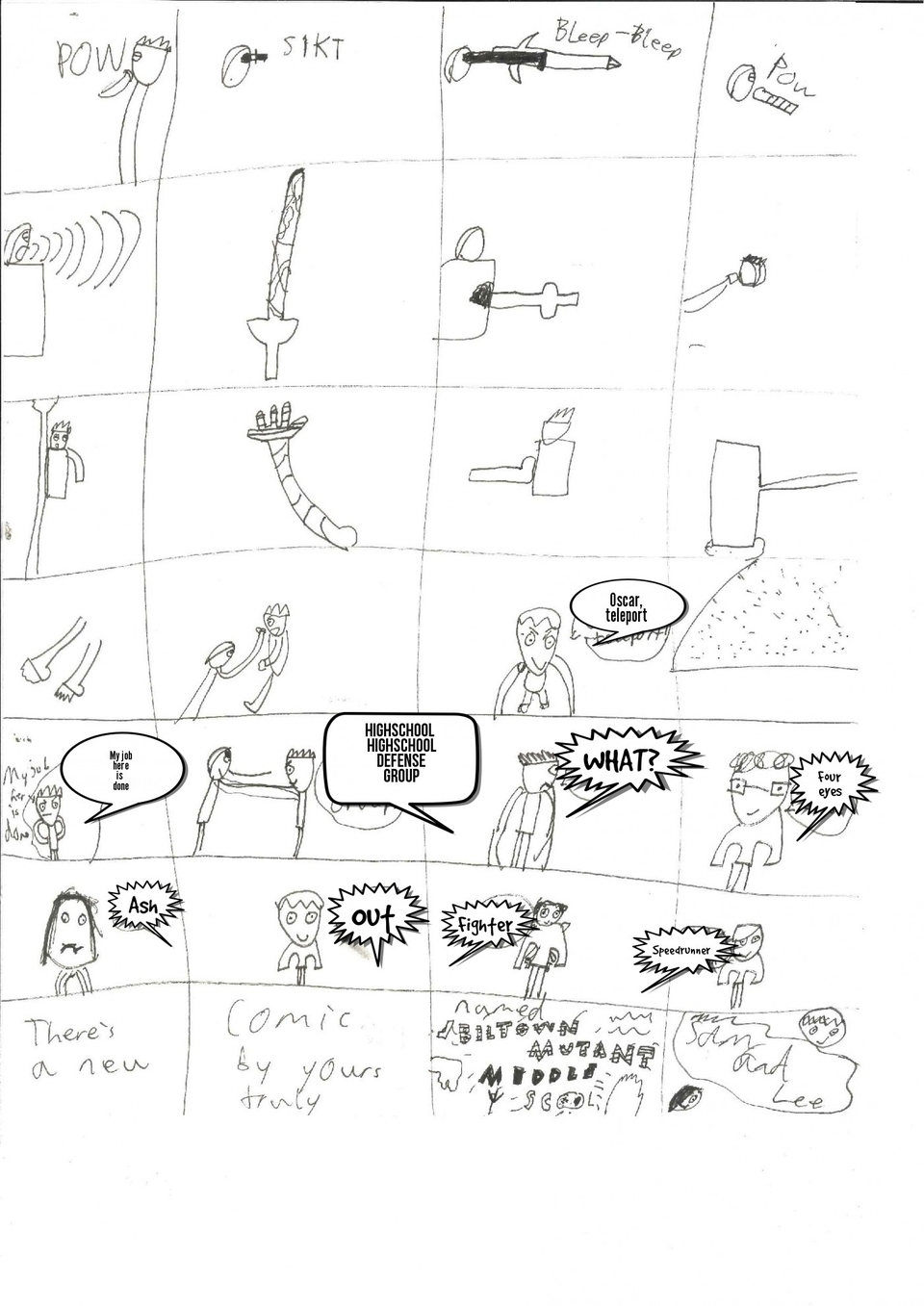 Chapter Seven:Sam Wentzon teleported to germany Page 3