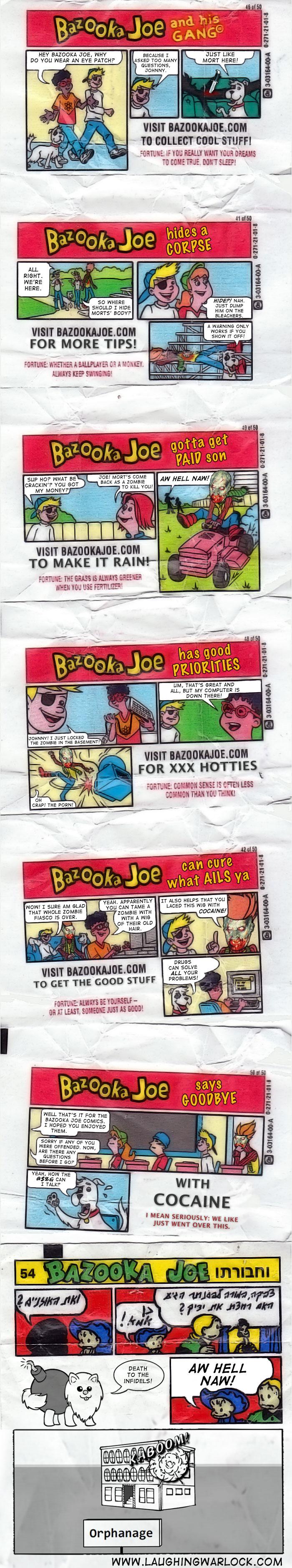 Bazooka Joe comics