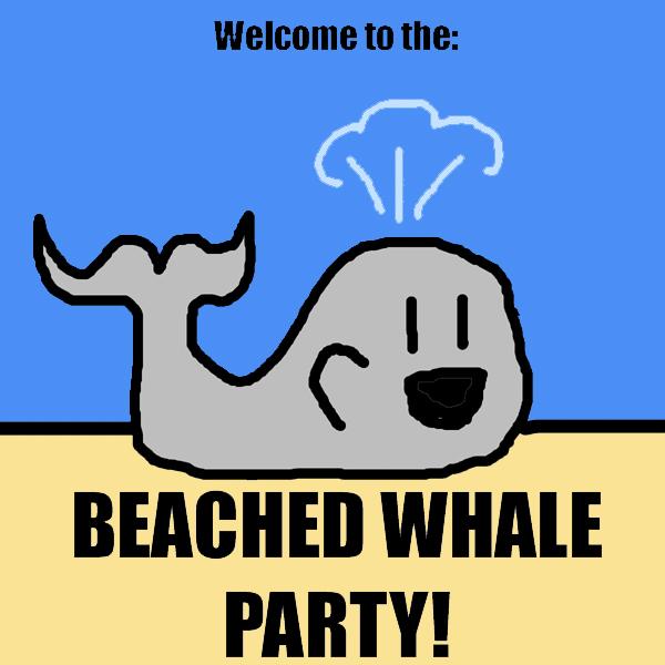 Beached whale party