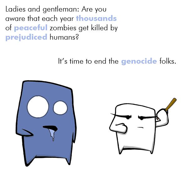 Zombies need rights too!