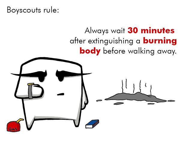 Putting out your fires