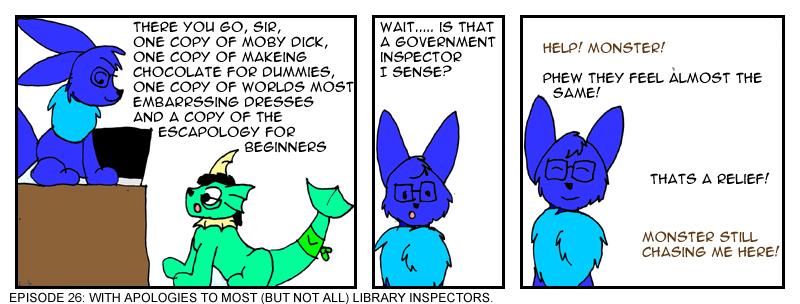 episode 26: monspector!