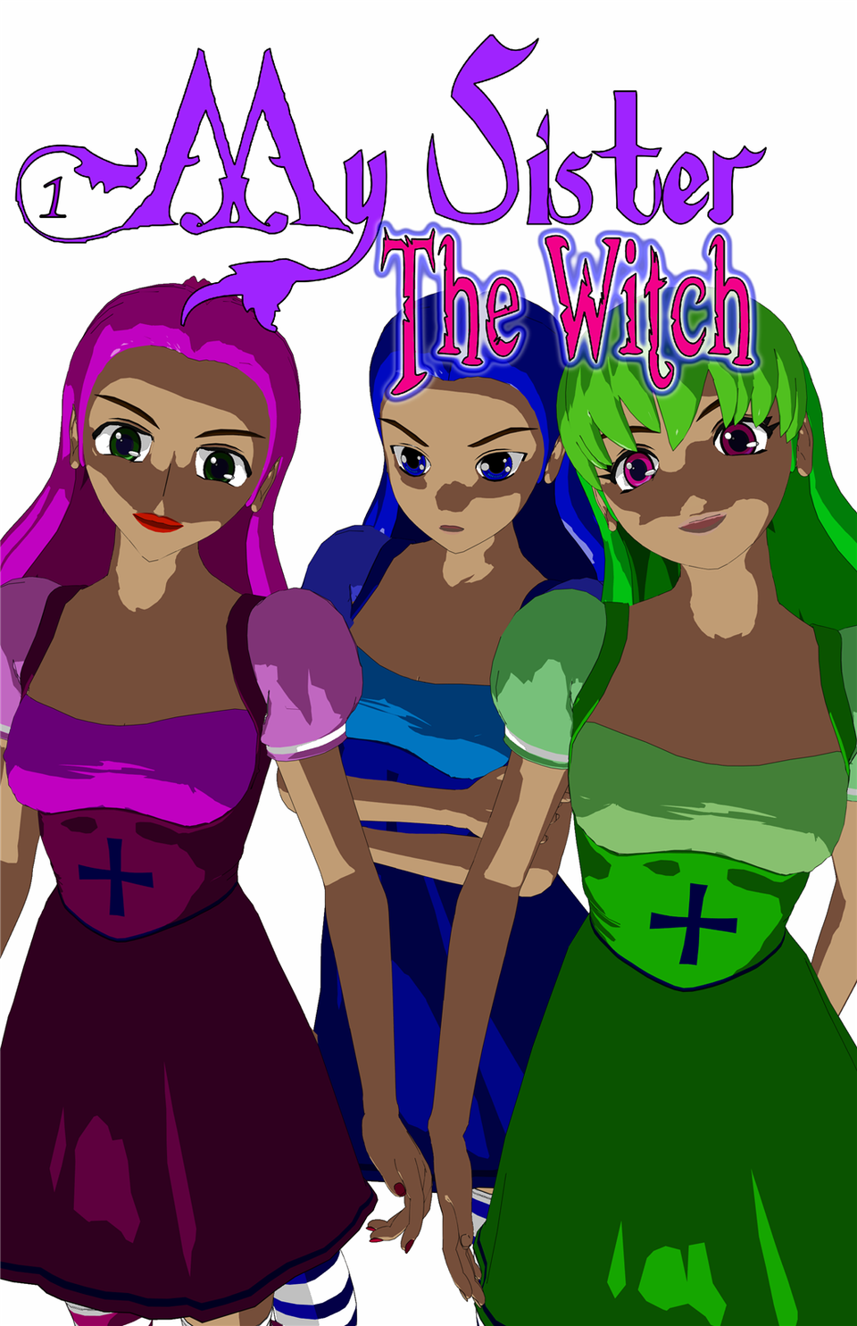 cover: my sister the witch 1