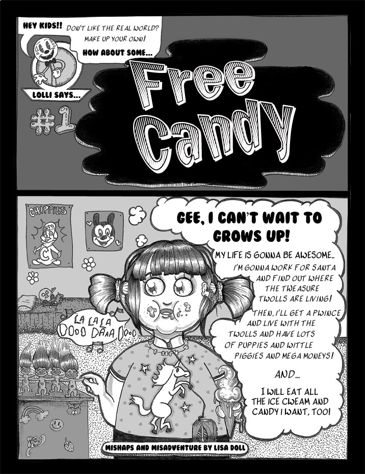 Free Candy #1- Cover page