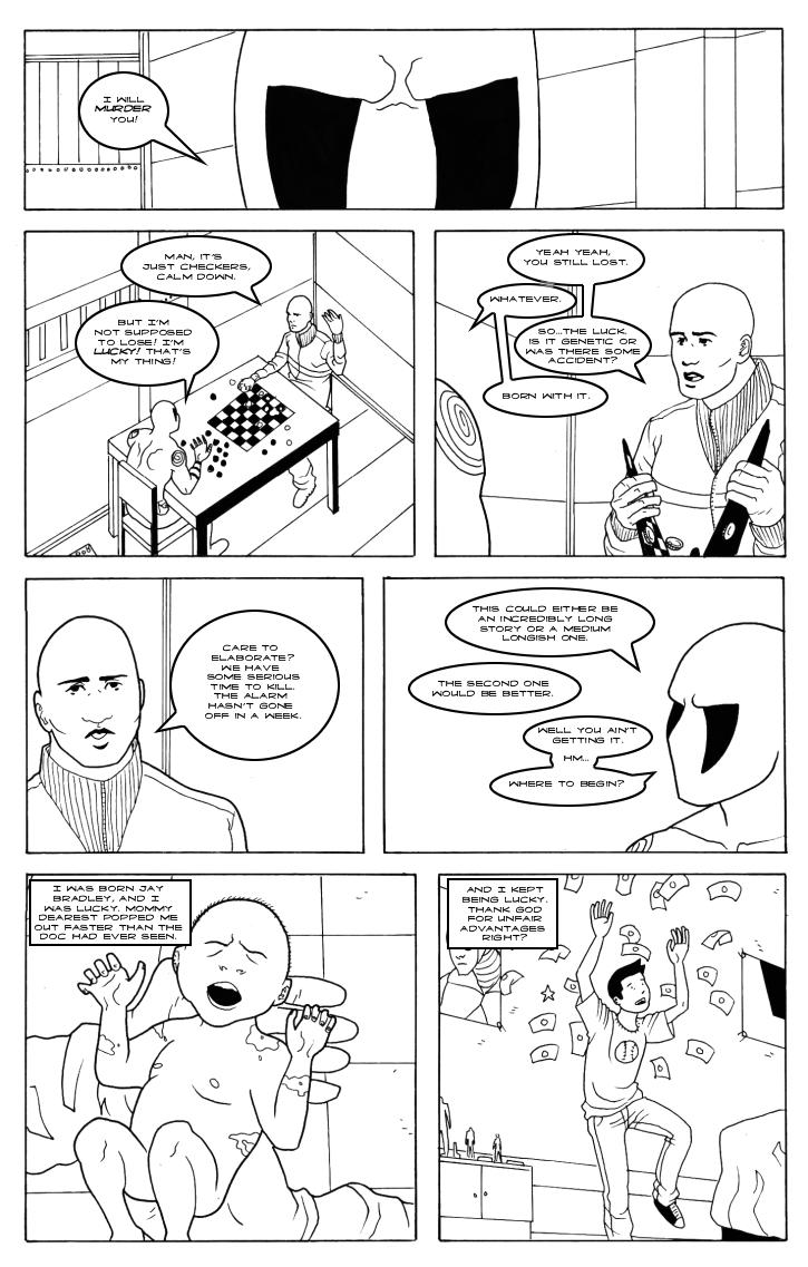 The Origin of a Plot Twist page 1