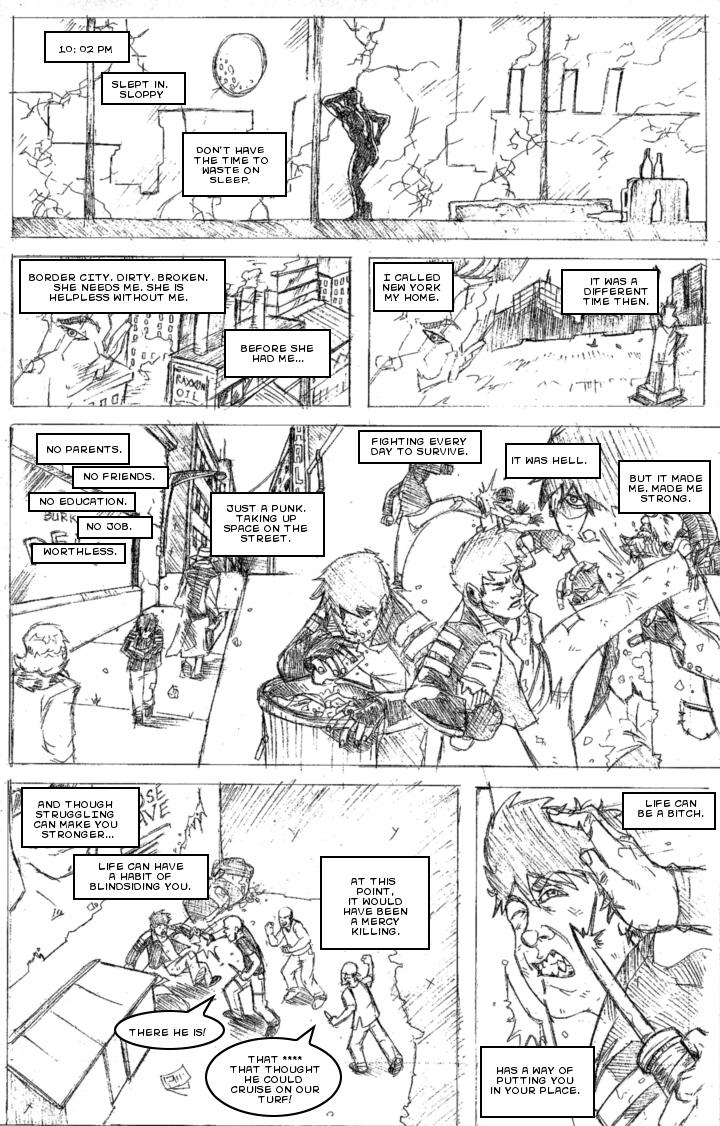 The Origin of Midnight pt 1 page 1