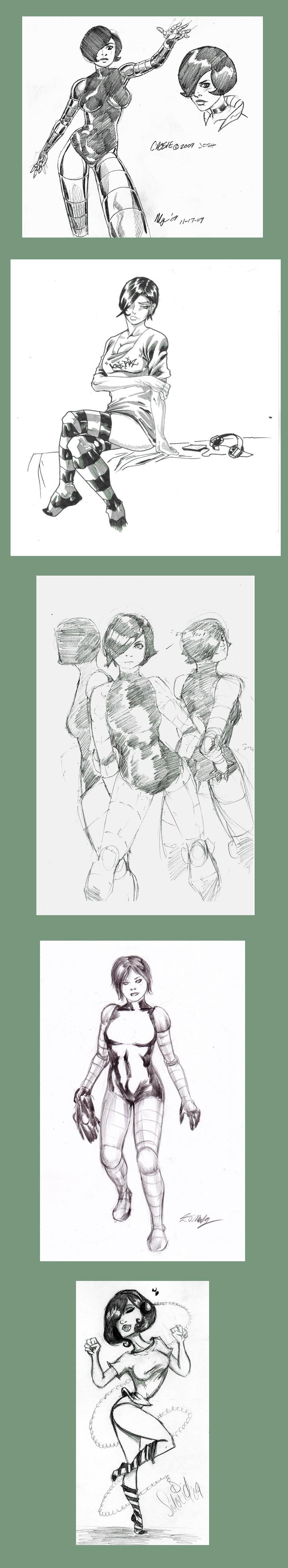 A bunch of Cassie fanart pt 1