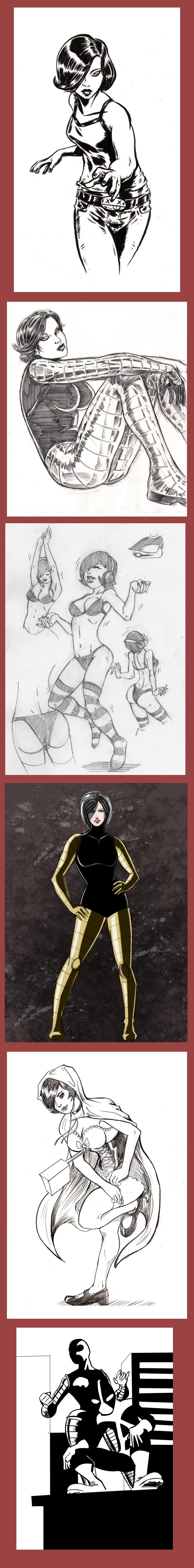 A bunch of Cassie fanart pt 2