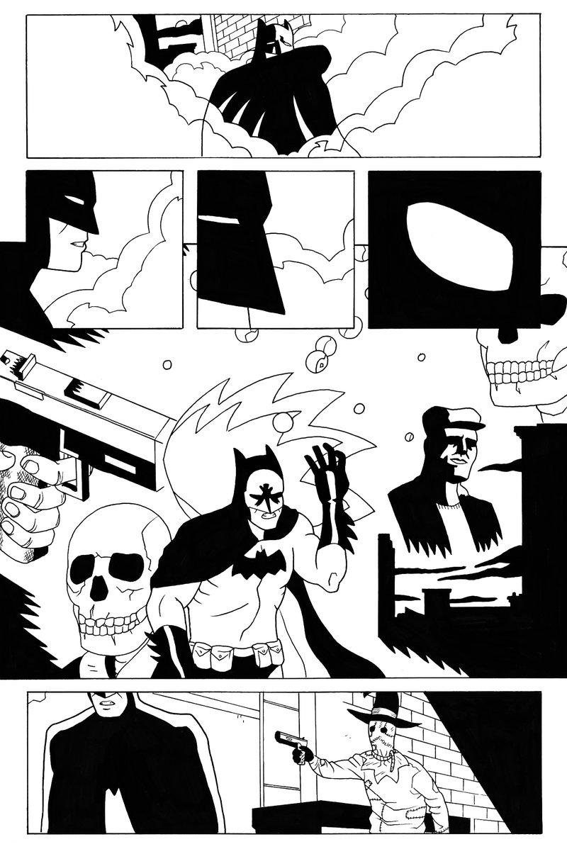 Batman vs Scarecrow page 2