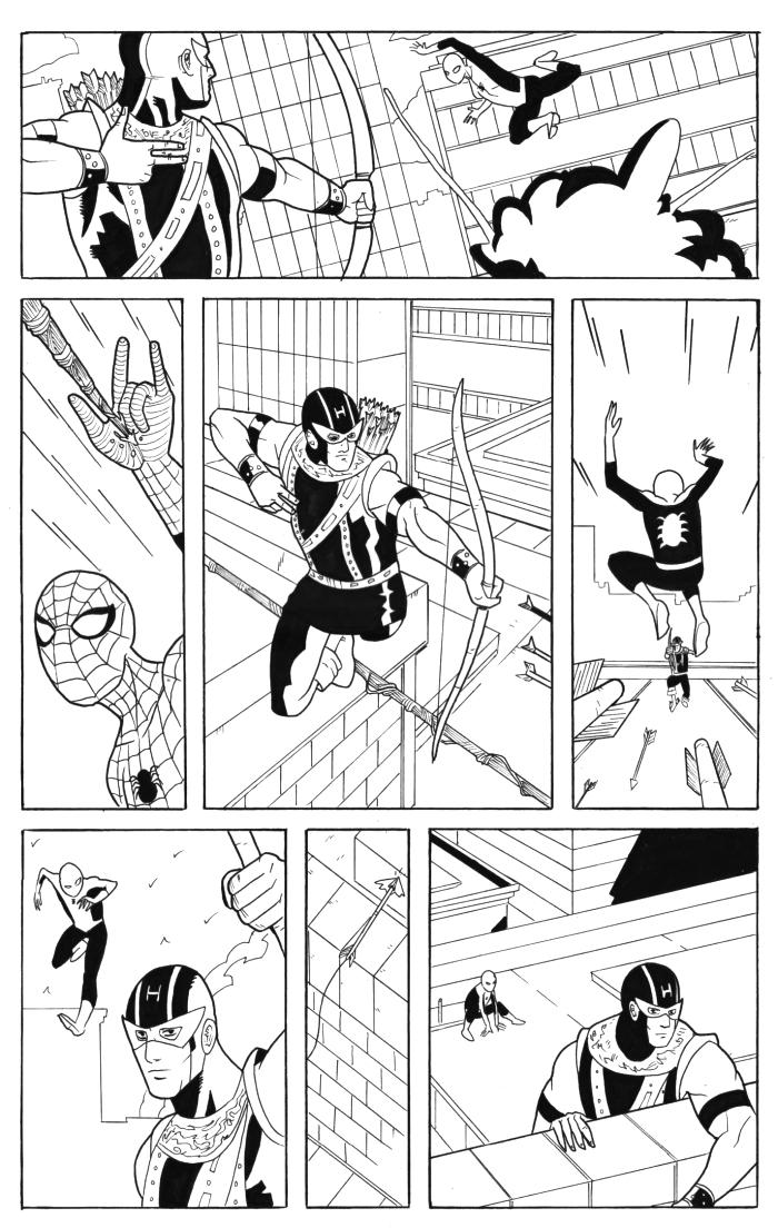 Spider-Man and Hawkeye page 3