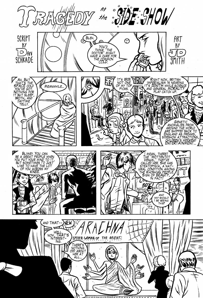 Doctor Who page 1