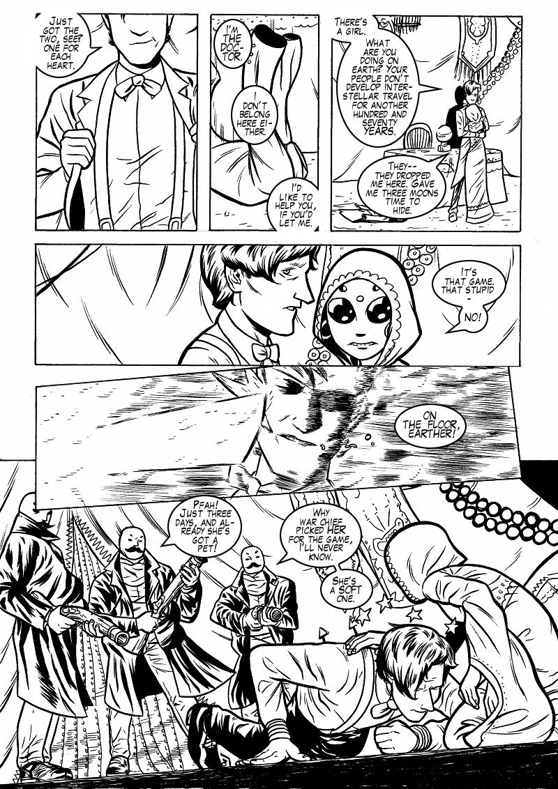 Doctor Who page 3