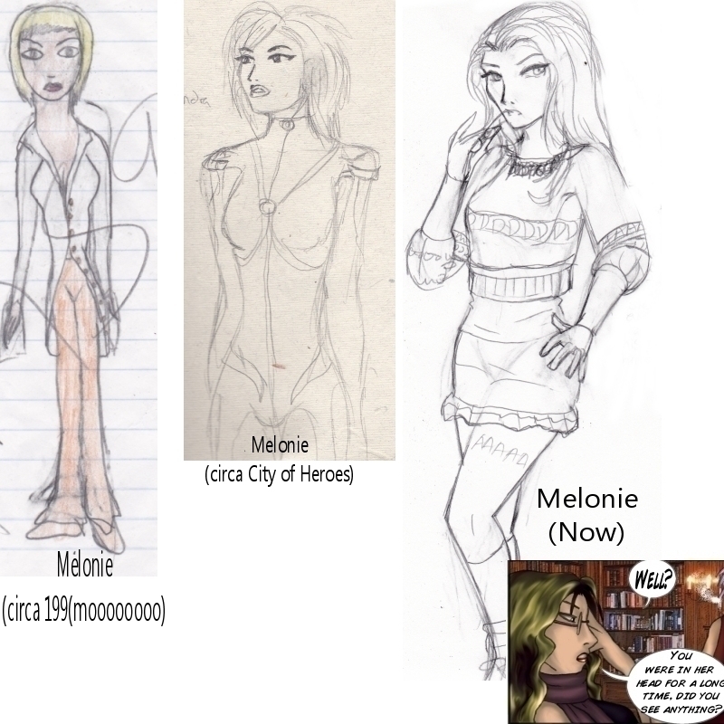 Early Concept-Evolution of Melonie Slisson