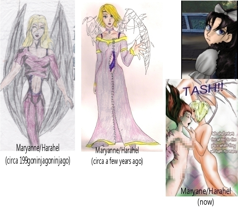 Early Concept-Evolution of Maryanne/Harahel