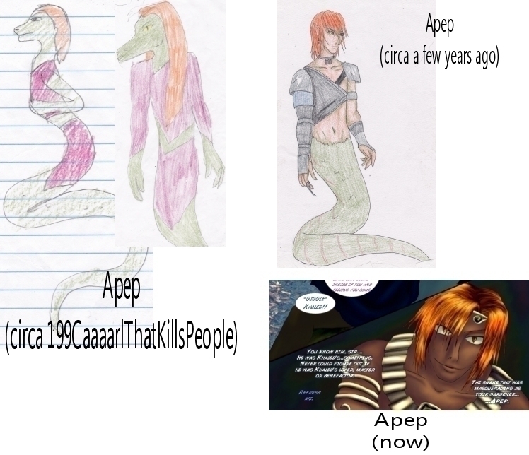 Early Concept-Evolution of Apep