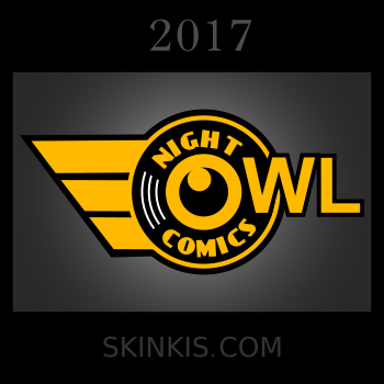 2017 NEW Night Owl Comics Logo #1